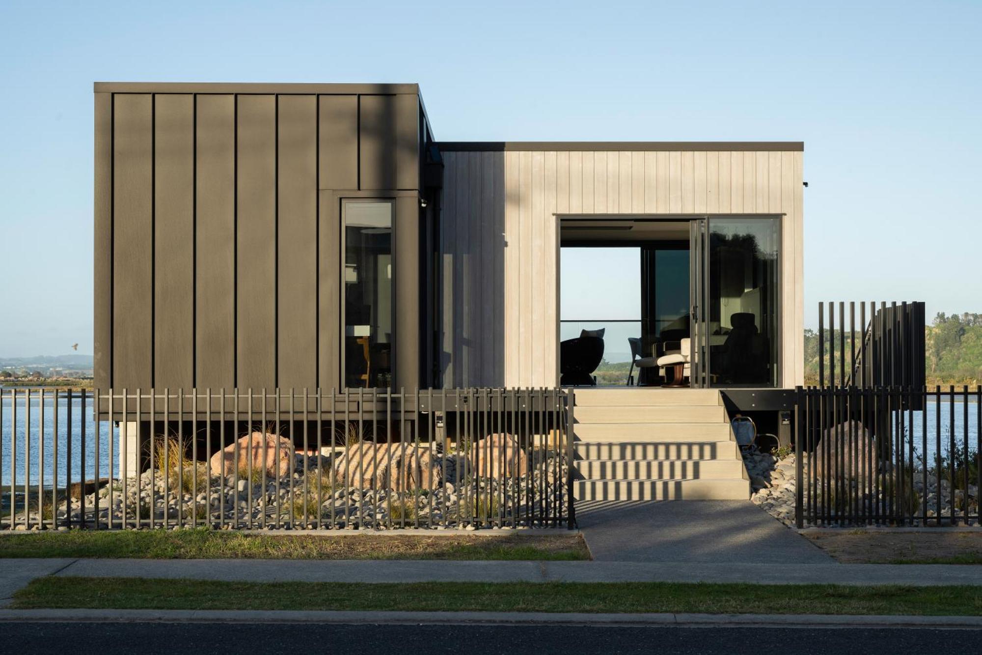 Pukehina Estuary Sunset Views Townhouse & Studio 外观 照片